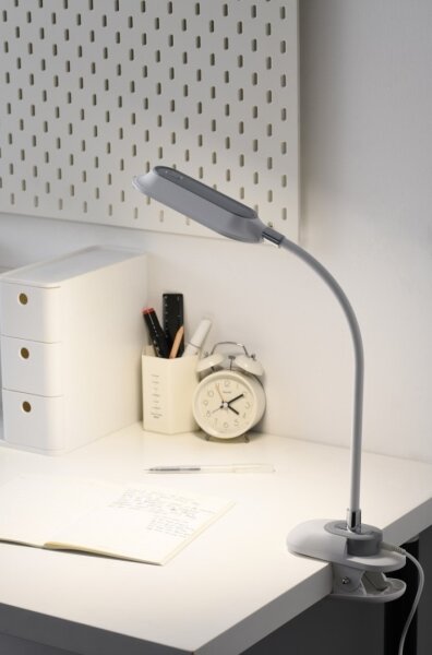 Immax 08997L - LED+CCT димируема настолна лампа с щипка CLIP 7,5W/230V бяла