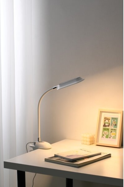 Immax 08997L - LED+CCT димируема настолна лампа с щипка CLIP 7,5W/230V бяла