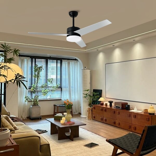 Immax NEO 07285L - LED+CCT димируем таванен вентилатор VARIABLE 24W/230V Wi-Fi Tuya + дистанционно управление