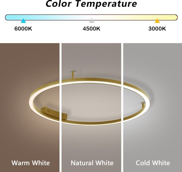 Immax NEO 07291-80G - LED+CCT с възможност за димиране таванен плафон FINO 55W/230V Tuya Ø 80 см + дистанционно управление