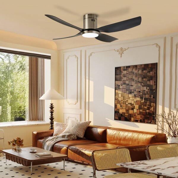 Immax NEO 07282L - LED+CCT димируем таванен вентилатор PURE 24W/230V Wi-Fi Tuya + дистанционно