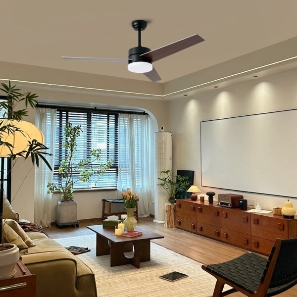 Immax NEO 07285L - LED+CCT димируем таванен вентилатор VARIABLE 24W/230V Wi-Fi Tuya + дистанционно управление