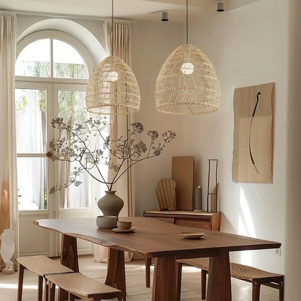 Immax 08260L - Полилей на кабел BOHO DELICADO 1xE27/40W/230V диам. 38 см