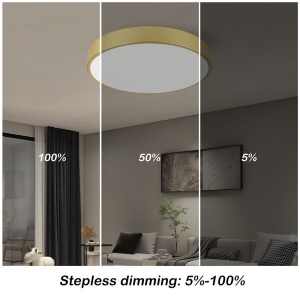 Immax NEO 07292L - LED+CCT димируем плафон SEMPLICI 36W/230V Ø 40 см + дистанционно управление