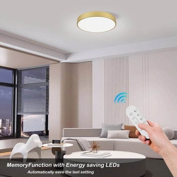 Immax NEO 07292L - LED+CCT димируем плафон SEMPLICI 36W/230V Ø 40 см + дистанционно управление