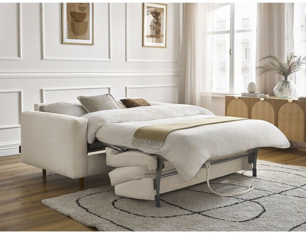 Бежов диван за ежедневно спане/сгъваем 200 cm Cocoone – Bobochic Paris
