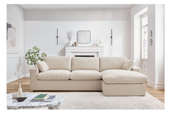 Бежов ъглов диван Belair – Bobochic Paris