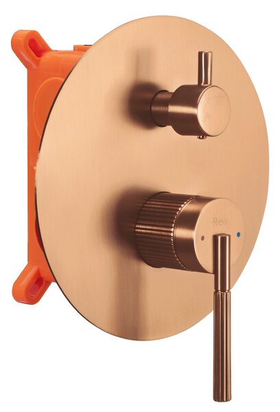 Душ система за вграждане Rea Argon Brush Copper