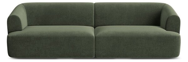 Зелен кадифен диван 255 cm Campi – Cosmopolitan Design