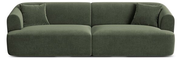 Зелен кадифен диван 255 cm Campi – Cosmopolitan Design