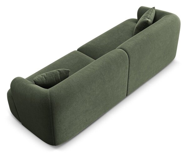Зелен кадифен диван 255 cm Campi – Cosmopolitan Design