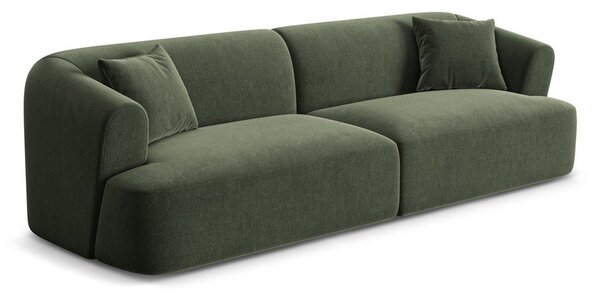 Зелен кадифен диван 255 cm Campi – Cosmopolitan Design