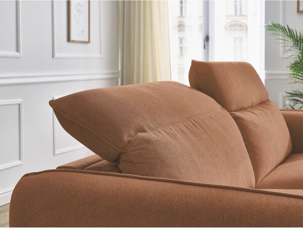 Оранжев диван 216 cm Achille – Bobochic Paris
