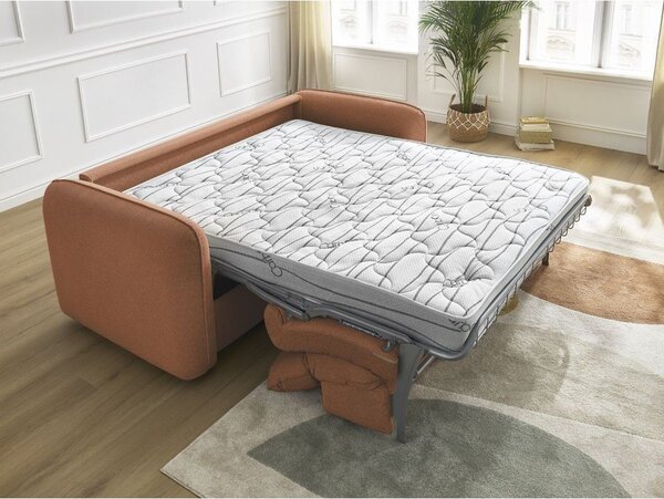 Оранжев диван 216 cm Achille – Bobochic Paris
