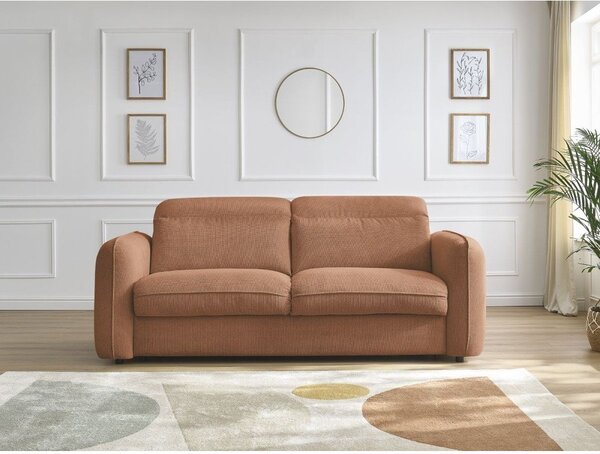 Оранжев диван 216 cm Achille – Bobochic Paris