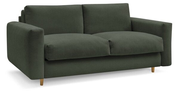 Зелен диван за ежедневно спане/сгъваем 220 cm Cocoone – Bobochic Paris