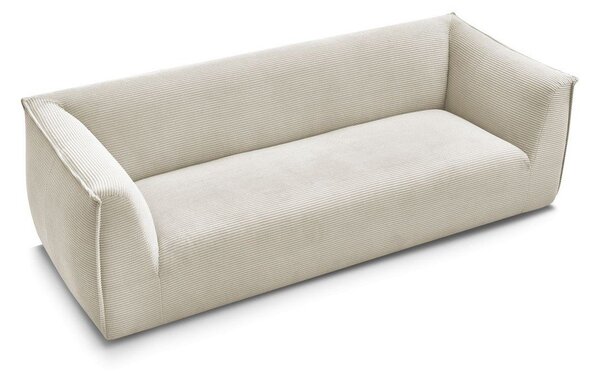 Бежов диван от рипсено кадифе 242 cm Giorgia – Bobochic Paris