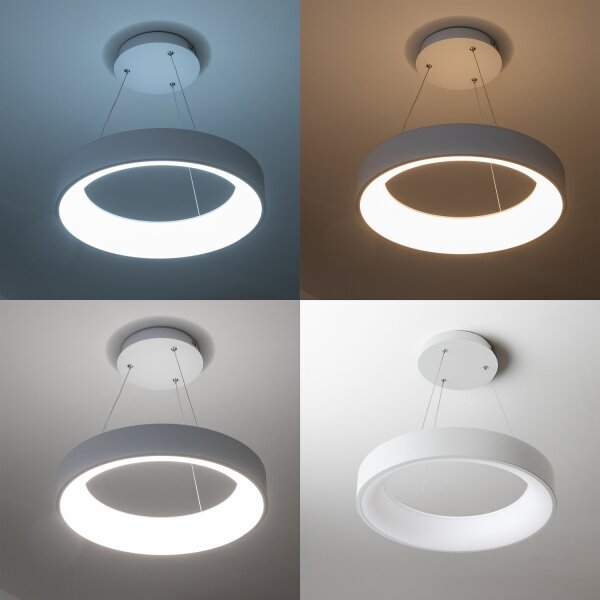 Brilagi - LED димируем полилей на кабел LED/40W/230V 3000-6500K бял + дистанционно управление