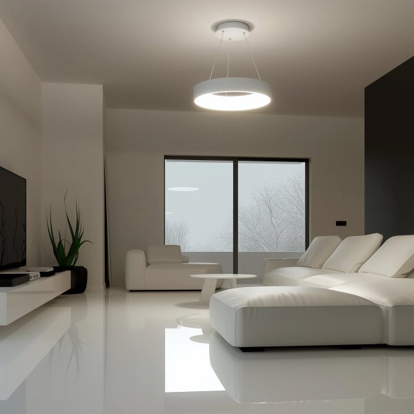 Brilagi - LED димируем полилей на кабел LED/40W/230V 3000-6500K бял + дистанционно управление