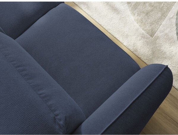 Тъмносин диван 216 cm Achille – Bobochic Paris