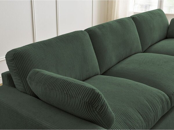 Зелен диван от рипсено кадифе 250 cm Belair – Bobochic Paris