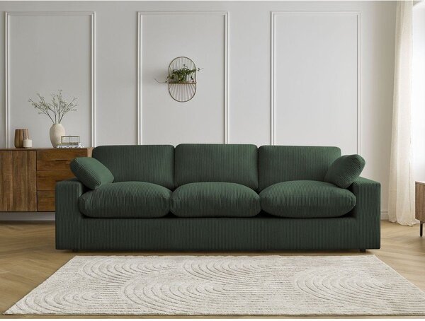 Зелен диван от рипсено кадифе 250 cm Belair – Bobochic Paris