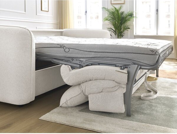 Бял диван 216 cm Achille – Bobochic Paris