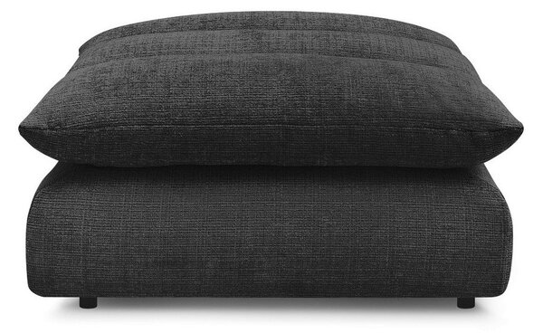 Черна шенилова табуретка Neil – Bobochic Paris