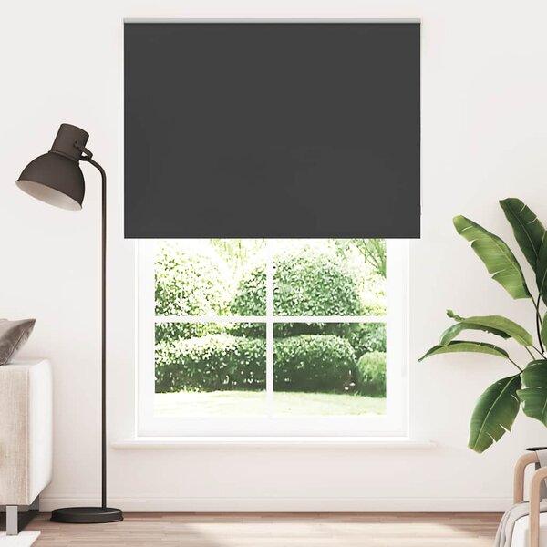 VidaXL Ролетна щора Blackout Black 165x230 cm Ширина на плата 161,6 cm