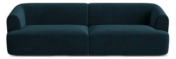 Кадифен диван в петролен цвят 255 cm Campi – Cosmopolitan Design