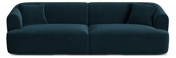 Кадифен диван в петролен цвят 255 cm Campi – Cosmopolitan Design