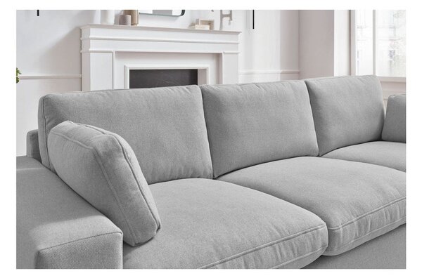 Светлосив диван 250 cm Belair – Bobochic Paris
