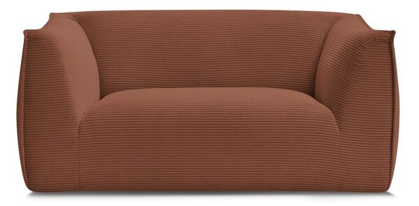 Оранжев диван от рипсено кадифе 170 cm Giorgia – Bobochic Paris