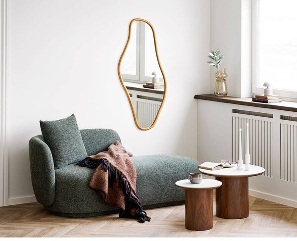 Кръгла странична масичка с керамичен плот ø 40 cm Noli – House Nordic
