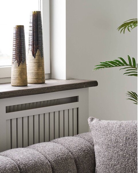 Кафява керамична висока ваза (височина 39 cm) – House Nordic