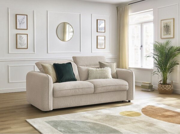 Бежов диван 216 cm Achille – Bobochic Paris