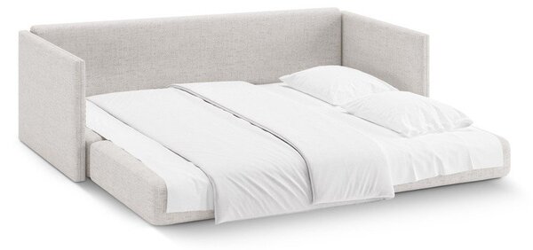 Бежов шенилов сгъваем диван 209 cm Shannon – Cosmopolitan Design