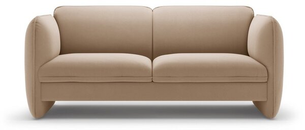 Кафяв кадифен диван 168 cm Georgia – Micadoni