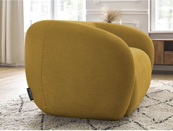 Жълт шенилов диван 160 cm Celine – Bobochic Paris