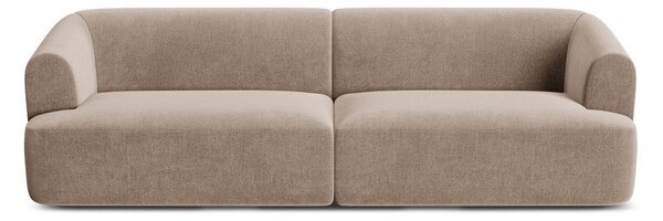 Светлокафяв кадифен диван 255 cm Campi – Cosmopolitan Design