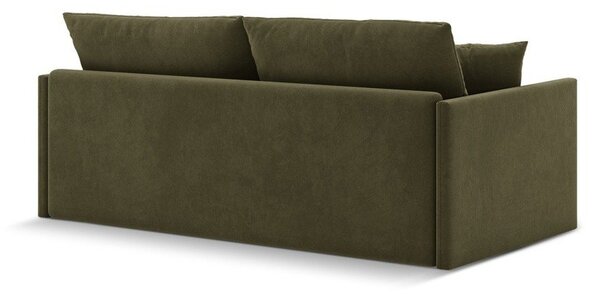 Зелен кадифен сгъваем диван 209 cm Shannon – Cosmopolitan Design