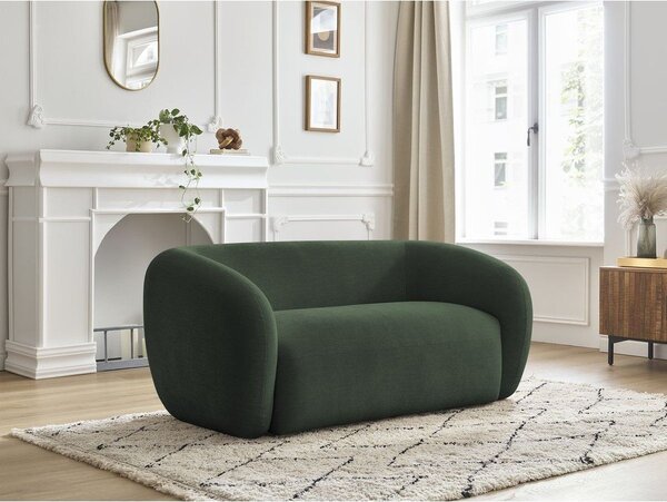 Зелен шенилов диван 160 cm Celine – Bobochic Paris