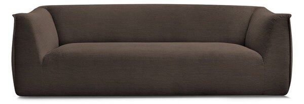 Кафяв диван от рипсено кадифе 242 cm Giorgia – Bobochic Paris
