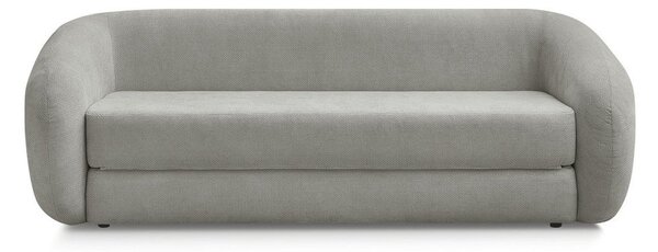 Светлосив шенилов сгъваем диван 228 cm Neyo – Bobochic Paris