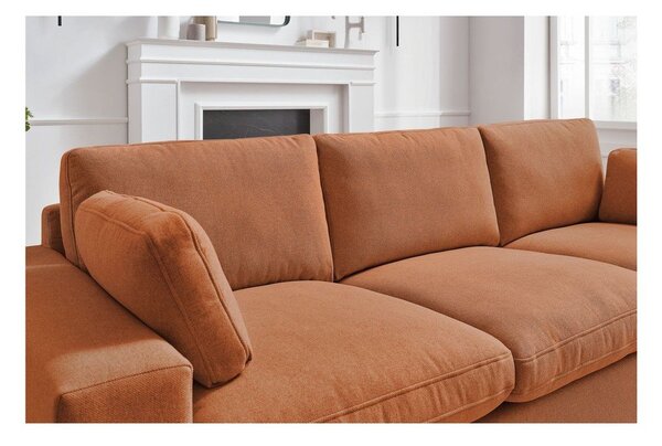 Оранжев диван 250 cm Belair – Bobochic Paris