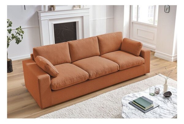 Оранжев диван 250 cm Belair – Bobochic Paris