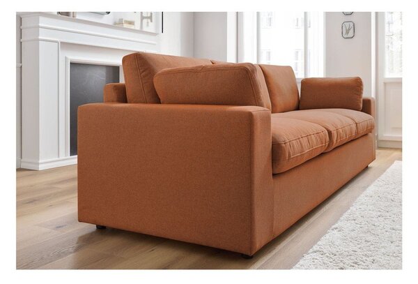 Оранжев диван 250 cm Belair – Bobochic Paris