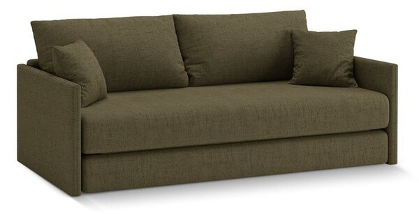 Зелен шенилов сгъваем диван 209 cm Shannon – Cosmopolitan Design