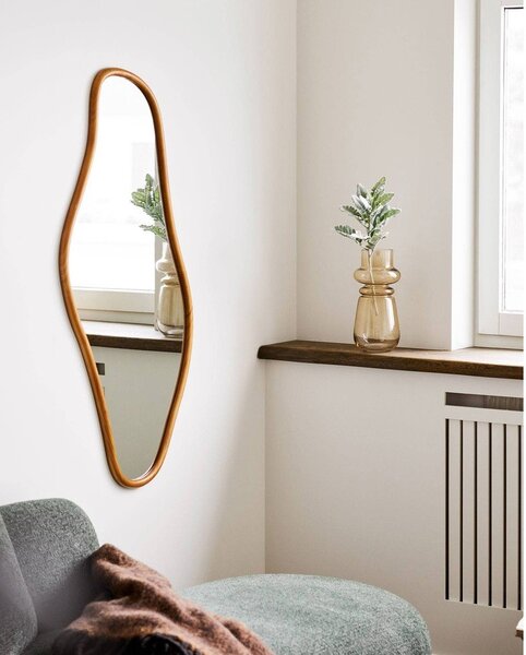 Стенно огледало масивно дърво 60x120 cm Brandsby – House Nordic