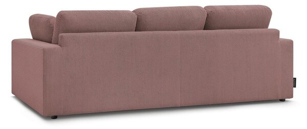 Розов диван от рипсено кадифе 250 cm Belair – Bobochic Paris